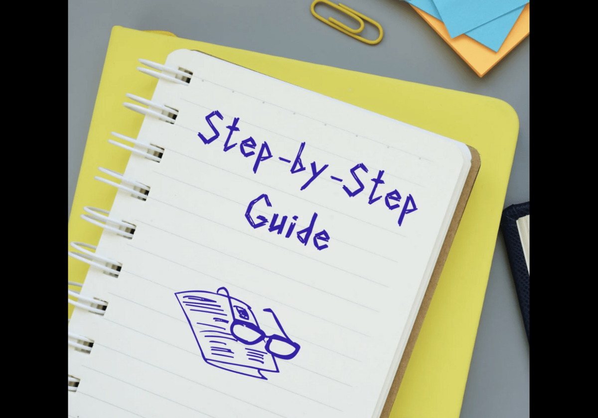 Image of a Step by Step Guidebook