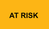 An image with the text, "At Risk".